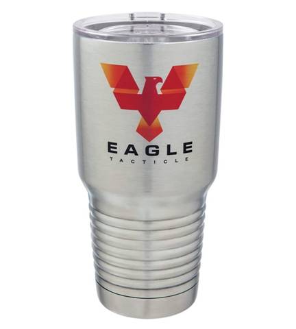 30 OZ Stainless Steel Tumbler w/Lid